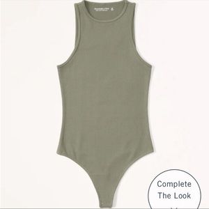 Abercrombie Ribbed Tank Body Suit